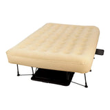 Simpli Comfy Bed Queen SelfInflating Air Mattress with Builtin Frame, Pump