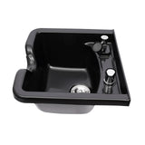 Spacious ABS Backwash Sink - High-Quality Material, Large Basin for Comfortable