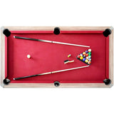 Bench-Included Billiards Table Combo Set