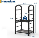 30 Inch High Firewood Rack Outdoor,  Wood Rack for Firewood, Fire Wood Storage