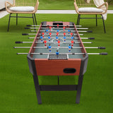 8-Rod Foosball Table Durable Structure Real Soccer Experience for Family