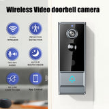 Smart Video Doorbell: PIR Motion Sensor, Two-Way Intercom, Night Vision, Wireless
