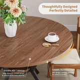 Seating for Four: Farmhouse-Style Kitchen Table with Storage