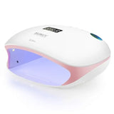 UV LED Nail Lamp UV Light for Gel Polish with 4 Timer Settings Nail Dryer with