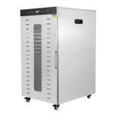 1700W Commercial Food Dehydrator 20 Stainless Steel Trays, Large Machine Capacity Food Dryer