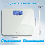 Highly Accurate Digital Talking Bathroom Scale with Large LCD Screen for Body Weight Monitoring in Home