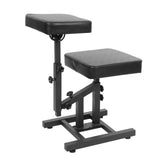 Tattoo Chairs, Barber Chair with Adjustable Height 31.5-38.58in, Heavy Duty PU Salon Chair for Tattoo & Hair Cutting, 180° Rotating Backrest, 220LBS Capacity,