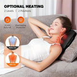 Neck Massager, Acupressure Heated Neck Massager, Shoulder, Back, Leg Electric Back Massager, Deep Tissue Kneading Massage to Relax Muscles, Massage Pillow Gift for Mom/dad/lady/man, The Best Mother's Day Gift