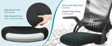 JHK Ergonomic Mid-Back Mesh Backrest Office Desk Chair Computer Lumbar Support Rolling Swivel Gaming Chairs