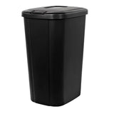 Kitchen Trash Can, 13.3 Gallon Plastic Touch Top Garbage Bin