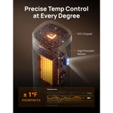 DREO Space Heaters for Indoor Use with Remote, Large for Bedroom