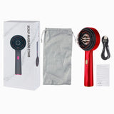 Electric Vibration Massage Comb Red Light Hair Growth Massage Scalp Brush Anti Hair Loss Liquid