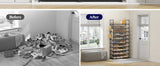 Shoe Rack for Closet - 10-Tier Shoe Organizer with Hook Rack for Entryway