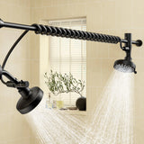 Tandem Shower Head For Couples, Dual Shower Head with Original Adjustable Slider, High Pressure