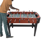 Football Game Set, 47.2*24in Foosball Table w/ Scoreboard&Ball Storage Box