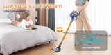 Honki 78KPA Cordless Vacuum Cleaner with LED High Power for Pet Hair
