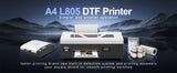 DTF Printer Impresora A3 XP600 DTF Printer Directly Transfer Film Printer A4 DTF T-shirt Printing Machine