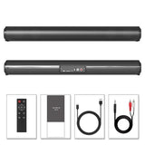 Sound Bar TV Sound System Bluetooth Speaker Wireless Subwoofer Bass Home Theater Rechargeable