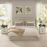 Farmhouse Dresser and Nightstand Sets for Bedroom, 3 Pcs Bedroom Se