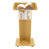 Podium Stand Portable Presentation Stand for Church Weddings School