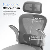 High Back Ergonomic Office Chair M903, Mesh Computer Desk Chair with Wheels