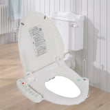 Electric Bidet Toilet Seat Smart Automatic Deodorization Elongated