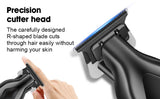 HIENA PRO Professional Hair Clipper Set Cordless Barber Kit and Hair Cutting Set Electric Foil Shavers and
