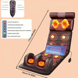 Full Body Massage Mat with Heat and Vibration 10-Node Back Massager