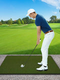 5x5ft Golf Training Mat 35mm Practice Mat for Backyard/Garage/Driving