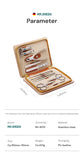MR.GREEN Manicure Set 12 In 1 Full Function Kit Professional Stainless Steel Pedicure Sets