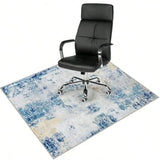 Office Chair Mat for Hardwood Floor and Tile 48"x60" Abstract Desk Rug for Rolling Chair