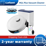 LEFANT M2L Plus Robot Vacuum Cleaner with Mapping, 6000Pa Suction
