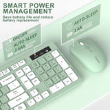 SGIAWETA-Wireless Keyboard and Mouse Combo, Full-Sized Wireless Keyboard