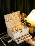 1PC Necklace Earrings Jewelry Storage Organizer Box, Ideal choice for Gifts