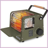 3750 BTU Butane Portable Space Heater w/Warming Shelf for Indoor&Outdoor Use