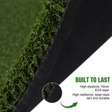 Dual-Turf Golf Mat 5 X 5 FT Golf Training Swing Mat for Practice Outdoor