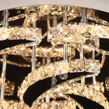 VETRULUS Luxury K9 Crystal Chandelier Modern Ceiling Lamp Led Living Dining Room Decor Pendant Light Dimmable Lustre Home