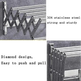 Wall-Mounted Laundry Drying Rack for Clothes,Towels, and Shoes Adjustable