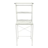 Over The Washer and Dryer Storage Shelf 3-Tier  Bathroom Storage and Organizer Rack  Hanging