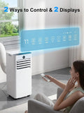 8000BTU Portable Air Conditioners, Portable AC Unit with Dehumidifier