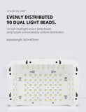 NEW 90LEDS UV LED Lamp For Nail Manicure 380W Professional Gel Polish Drying Lamps With Hand Pillow