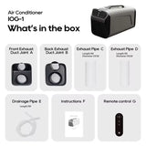 Portable Air Conditioner Mobile Inverter Refrigeration Vehicle Outdoor Carry
