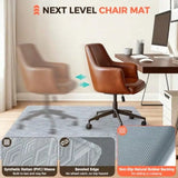 Office Chair Mat for Hardwood Floor 35"x47" Heavy Duty Computer Chair Mat