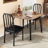 Dining Table Set for 2 Kitchen Table and Upholstered Chairs for 2 3 Piece Dining Room Table Set