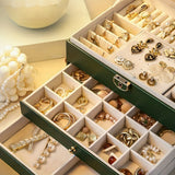 1PC Necklace Earrings Jewelry Storage Organizer Box, Ideal choice for Gifts
