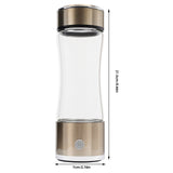 380ml Hydrogen Water Generator Bottle Electric USB Rechargeable Hydrogen Water Bottle