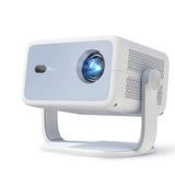 Home Android 14 WiFi6 BT5.4 Portable Movie Projector with 360° Correction