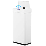 Touchless Rectangular Motion Sensor Trash Can, Brushed Stainless Steel Finish 13.2-21.1Gal (50-80L) for Kitchen Garbage Can