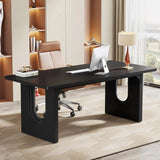 Modern Executive Desk, 70.9" Large Office Computer Desk