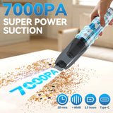 INSE H2 Handheld Cordless Vacuum Cleaner for Car Home Pet Hair
